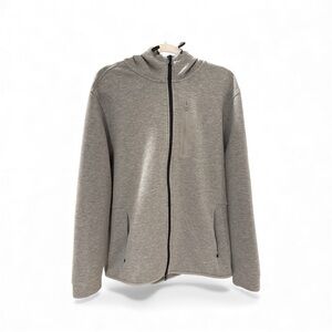 Men’s Gray VRST Zip-Up Track Hoodie